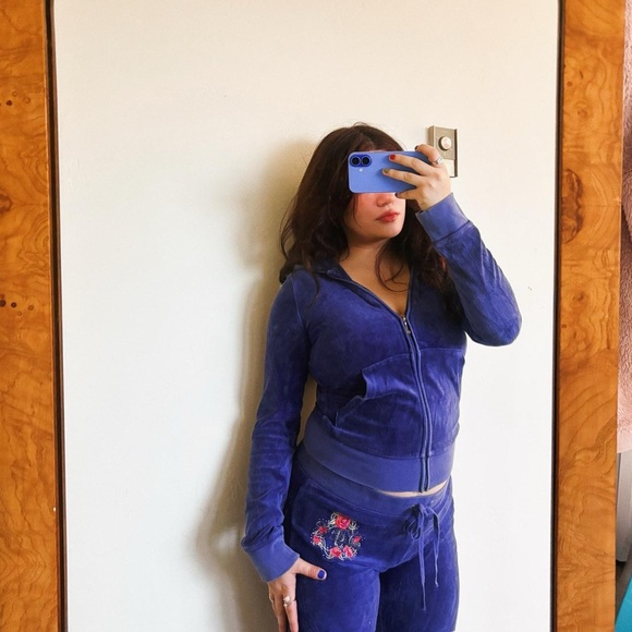 Juicy Couture Pants - purple juicy couture tracksuit